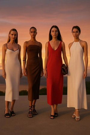 4 платья для особых вечеров от Massimo Dutti | Новости сайта